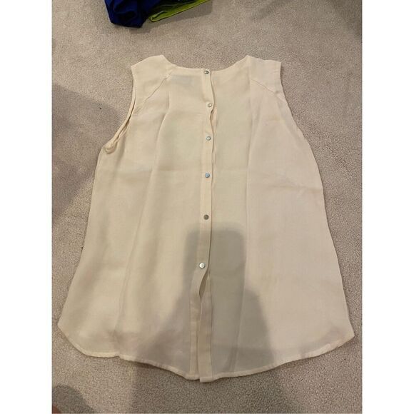 A.L.C. White Ascher Studded Tank Top/Cami sz SMALL - Picture 4 of 5